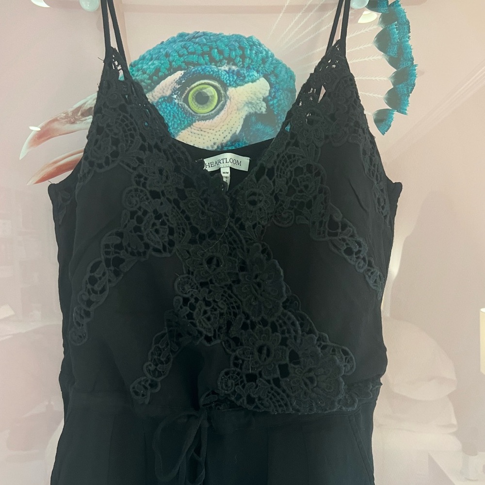 Heartloom Black Jumpsuit